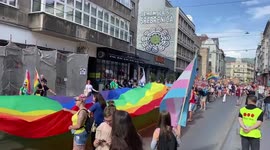 Bosnia And Herzegovina: 2022 Pride Parade In Sarajevo