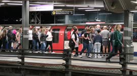 Passengers stranded in Stratford after Red Hot Chilli Peppers concert due to strikes