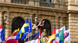 Prague celebrates the Czech Republic's EU presidency