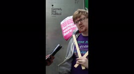 Hypocrisy exposed? Political activist asks pro-refugee marchers to take one into their home