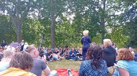 Kellie-Jay Keen & TERFs (Trans Exclusionary Reaction Feminists) speak at Speakers Corner