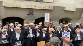 Barristers walk out of UK courts in strike over pay