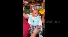 Baby Pouts at Itsy Bitsy Spider