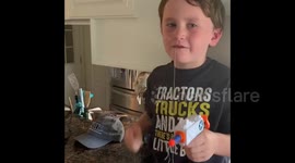 Boy Pulls Tooth With Dart Gun