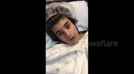 Boy High on Anesthesia