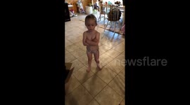 Girl Mad About Flushed Poop