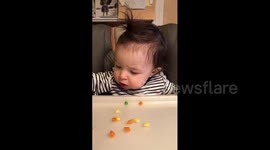 Baby Spits Out Vegetables