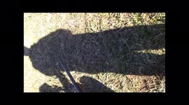 Boy Blown Back by Shooting GUn