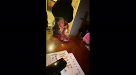 Birthday Cake Fire Mishap