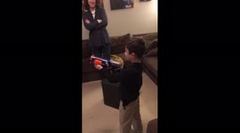 Boy Tries to Pull Tooth With Nerf Gun