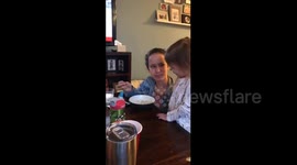 Girl Eats Sister's Food