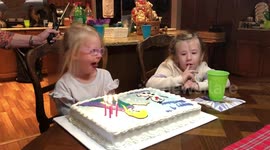 Girl Spits on Birthday Cake