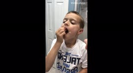 Boy Pulls Out Tooth