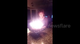 Dog Barks at Birthday Song