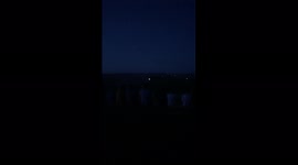 People Scream at Firework