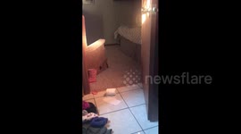 Bathroom Pop Prank on Daughter