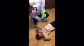 Man Pulls Out Tooth With Nerf Gun