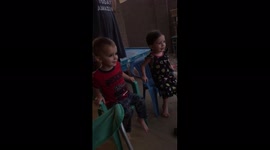 Boy Cries at Fireworks