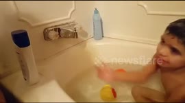 Loose Tooth Stuck in Tub