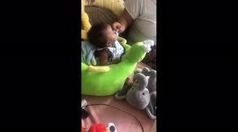Baby Spits Out Binky