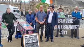 ime for truth & time for Justice! no to Say NO to Britain’s “Bill of Shame”  to stop the Bloody Sunday victims to seek justice, London, UK