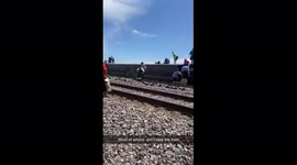 Exclusive survivor video shows passengers escaping from deadly Amtrak derailment