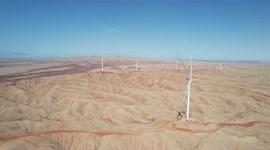 Footage Of Clean Energy Industry In Zhangye, China