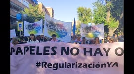 Once again, the demonstration for Critical Pride comes out for the vindication and protest in favor of the rights of the LGTBIQ+ collective in Madrid on 28 June, 2022.