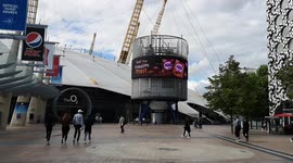 The O2 In London Shows Its Gay Pride By Displaying The Pride Flag