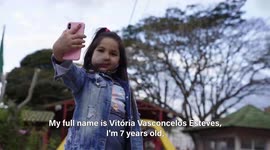 This 7-year-old vlogger with face tumour is embracing body positivity