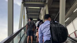 Passengers ordered to keep their hair under control on subway in Bangkok