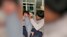 Child's thick head of hair regularly gets mistaken for a WIG