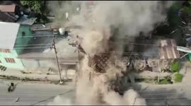 Alleged terrorist hideout in India blown up by security