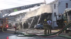 Townhome fire Mount Carmel Pennsylvania