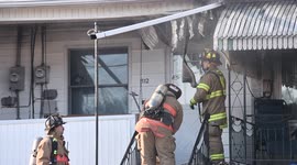 Town home fire Mount Carmel Pennsylvania