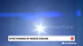 Effectiveness of passive cooling