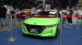 Pimped rides! Awesome customised cars displayed at motor show in Bangkok, Thailand