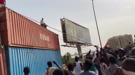 Khartoum, Sudan: Civilian groups rally against military rule in Sudan