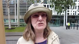 Protest: Priti Patel No extradition Assange - Free Julian Assange now, London, UK