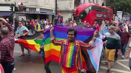 March on the 50th anniversary of the first Pride in central London