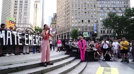 Activists rally after Supreme Court decision on EPA in NY, US