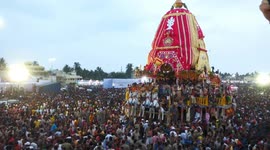 '1 million people' attend Hindu chariot festival in Puri, India