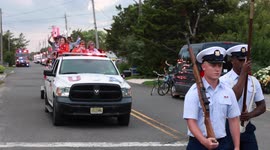 Fourth of July weekend celebrated with parade, honor guard, fire trucks, classic cars