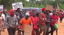 Protest over economic hardship in Accra, Ghana