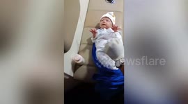 Abandoned seven-day-old baby boy found at bus stop in Thailand