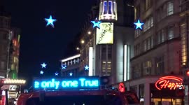 Paramount + UK took over Londons West End with illuminated Walk of Stars installations