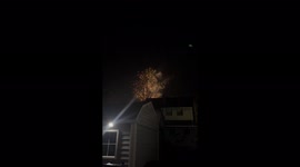 People light fireworks to celebrate Independence Day in NY, US