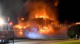 House fire Lamplight acres, Kulpmont, Pennsylvania