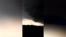 Massive tornado destroys 15 houses in the Philippines