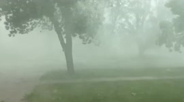 US: Powerful Wind Storm Sweeps Through South Dakota Leaving Thousands Of Homes Without Power